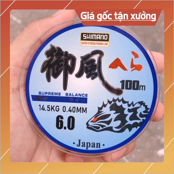 Cước Câu Cá Cước Câu Siêu Bền 100m Đủ Size Số