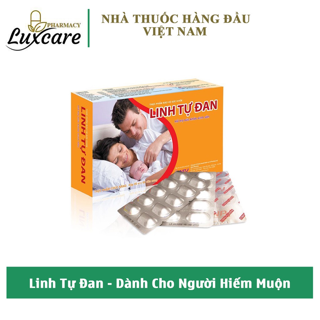 LINH TỰ ĐAN - Hỗ trợ điều trị vô sinh hộp 30 viên