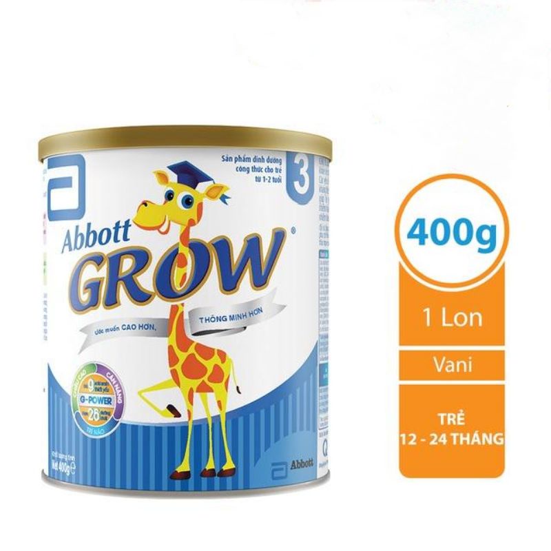 Sữa Bột Abbott Grow 3 400g