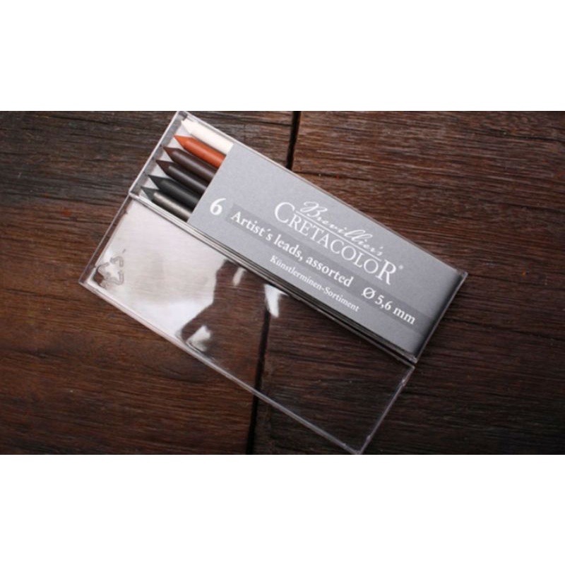 |Order| Lõi Chì, Ngòi Chì Nhiều Màu Cretacolor - Lõi 5,6mm -  Cretacolor lead