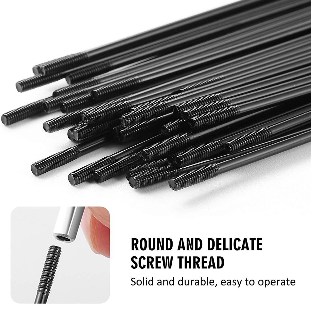 Căm Xe Đạp 26 Inch 170mm-290mm 700c Có Đầu Bọc Bằng Thép Không Gỉ Bền Bỉ