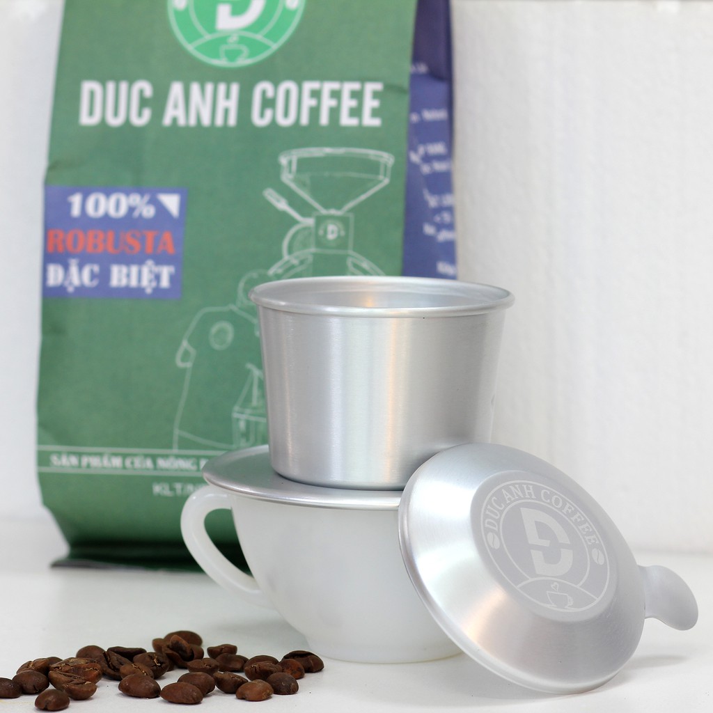 Phin Nhôm Pha Cà Phê Anode chất lượng, sang, phin nhôm pha cafe cao cấp từ DUC ANH COFFEE chuyên cà phê nguyên chất