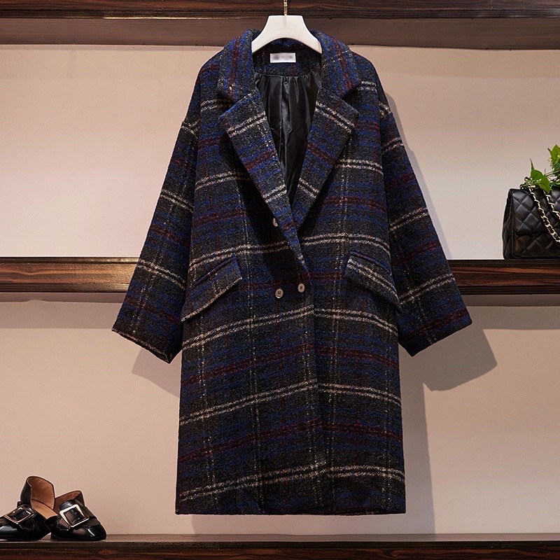 🌸Hàng Order🌸Váy Đầm Bigsize Áo Khoác Dạ Dáng Dài Dày Dặn Phối Cúc Trẻ Trung Nữ Tính🌸Hàng Quảng Châu | BigBuy360 - bigbuy360.vn