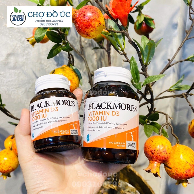 Viên BLACKMORES Vitamin D3 1000IU - nhập Úc 🇦🇺 | BigBuy360 - bigbuy360.vn