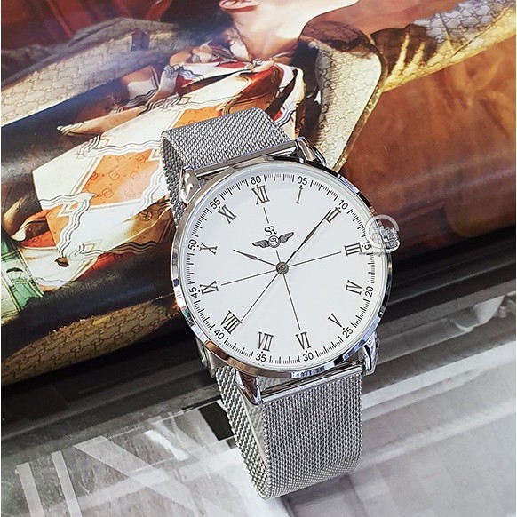 Đồng hồ nam SRWATCH Classic SG2088.1102 mặt kính chống trầy chống nước , bảo hành 24 tháng