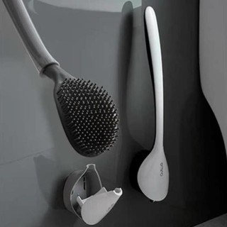 Cây chà vệ sinh bồn cầu silicon có hộp đựng tiện lợi - HCM Giao Nhanh 19 Phút