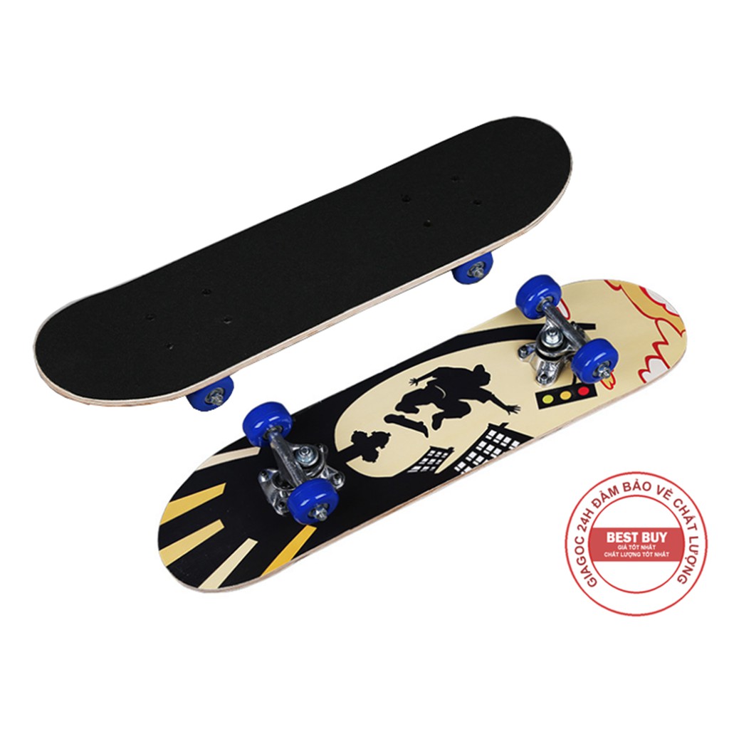 Ván Trượt Gỗ Phong Ép 8 Lớp