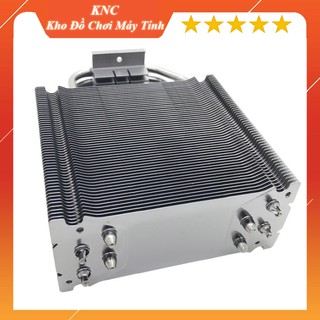 Tháp tản nhiệt CPU dùng quạt 12cm, lắp đặt dạng bắt vít, phủ niken, 4 ống đồng.