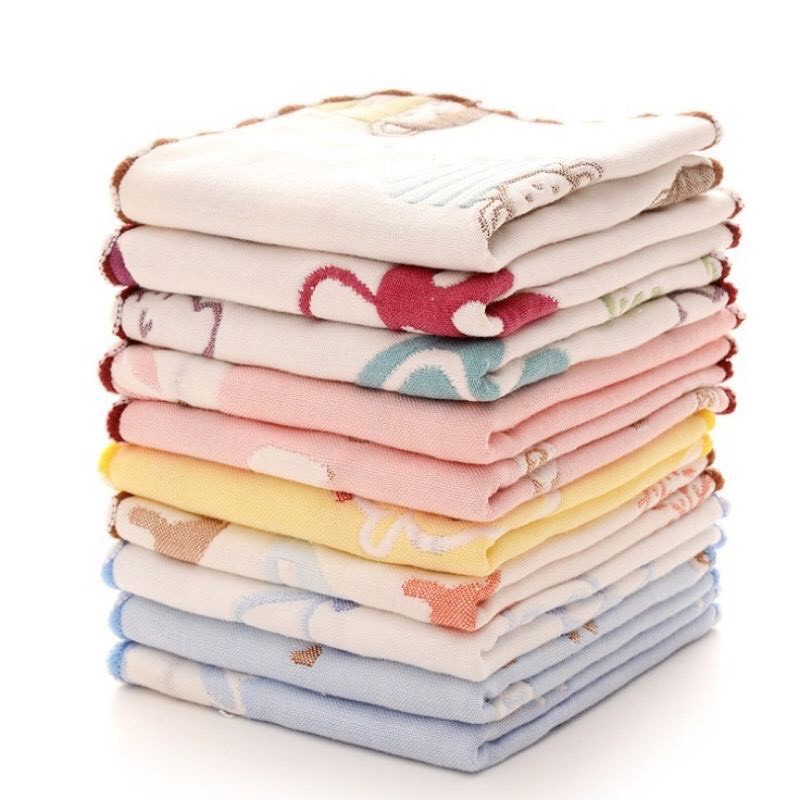 Khăn mặt cotton 6 lớp Lee Lee cho bé PK14