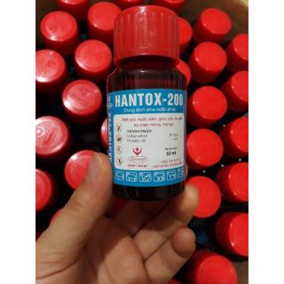 Hantox200(thuốc diệt muỗi,ruồi,gián,kiến,ve, ghẻ, bọ chét,mạt) 50ml