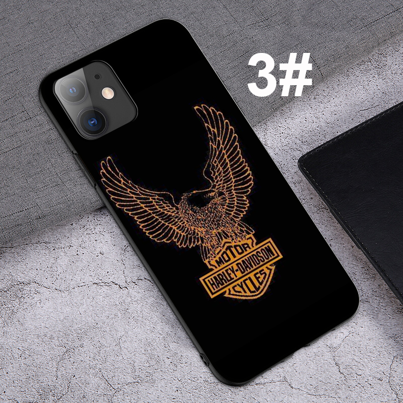 iPhone XR X Xs Max 7 8 6s 6 Plus 7+ 8+ 5 5s SE 2020 Casing Soft Case 65LU Harley davidson symbol mobile phone case