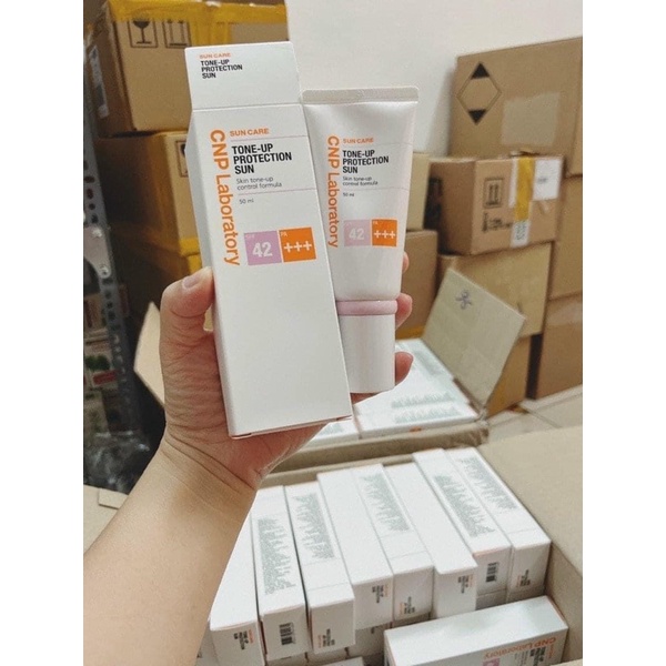 Kem chống nắng vật lý CNP Laboratory Tone-Up Protection Sun SPF42 PA+++