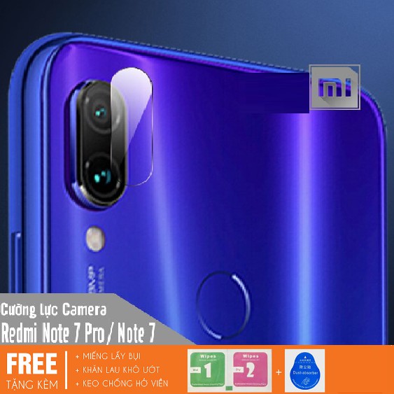 Kính Cường Lực bảo vệ Camera Redmi Note 7