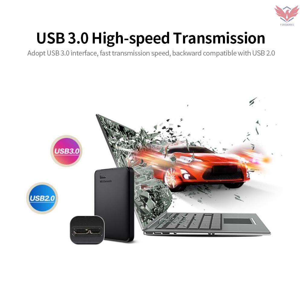 Ổ Cứng Di Động Wd Elements 2.5 Inch Di Động Hdd 500g Usb 3.0 Wdbuzg5000Abk | BigBuy360 - bigbuy360.vn