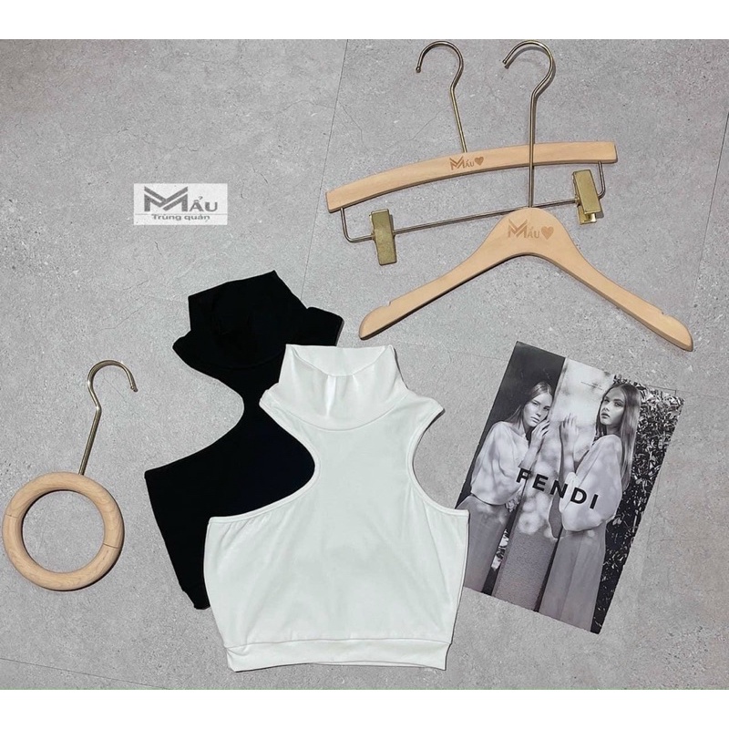 Áo thun nữ kiểu  ba lỗ croptop lệch vai ôm bod phong cách hàn quốc cực dễ thương mẫu mới thời trang 2021