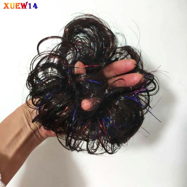 Búi Tóc Giả Hình Bánh Donut Xinh Xắn Dành Cho Bé Gái