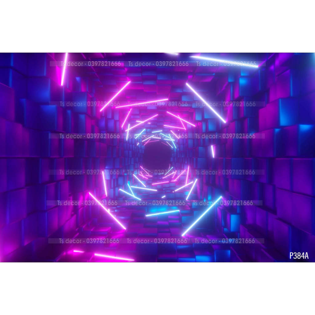 Tranh 3D Dán Tường Phòng GAME Chèn Logo và Chữ Miễn Phí