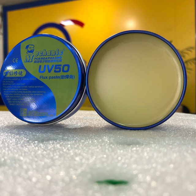 Mỡ hàn vàng UV50 Mechanic (Nhựa thông vàng)