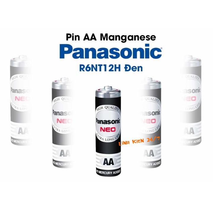 Pin Điều Khiển AA Panasonic 1,5V Vỉ 4 Viên