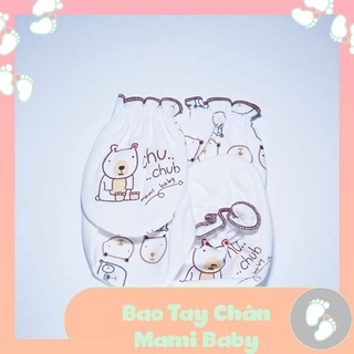 🍄FREESHIP🍄Bao Tay Chân MAMI BABY (bottie & mitten)
