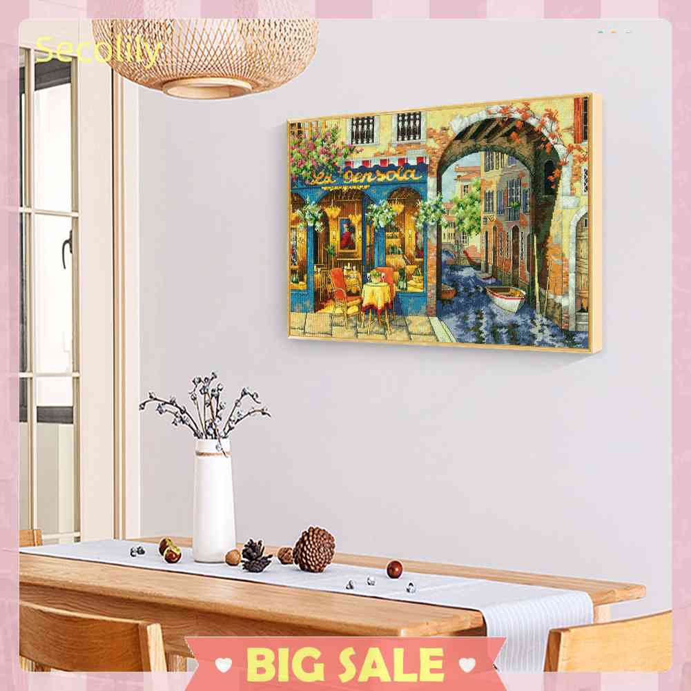 Seco Bộ Tranh Thêu Chữ Thập Thủ Công 11CT 3 Tuổi Phong Cách Châu Âu