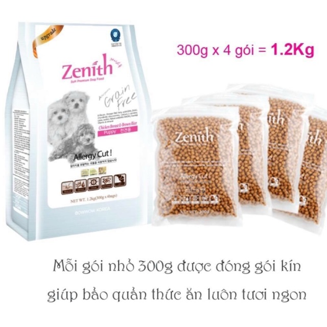 Zenith - Thức ăn hạt mềm