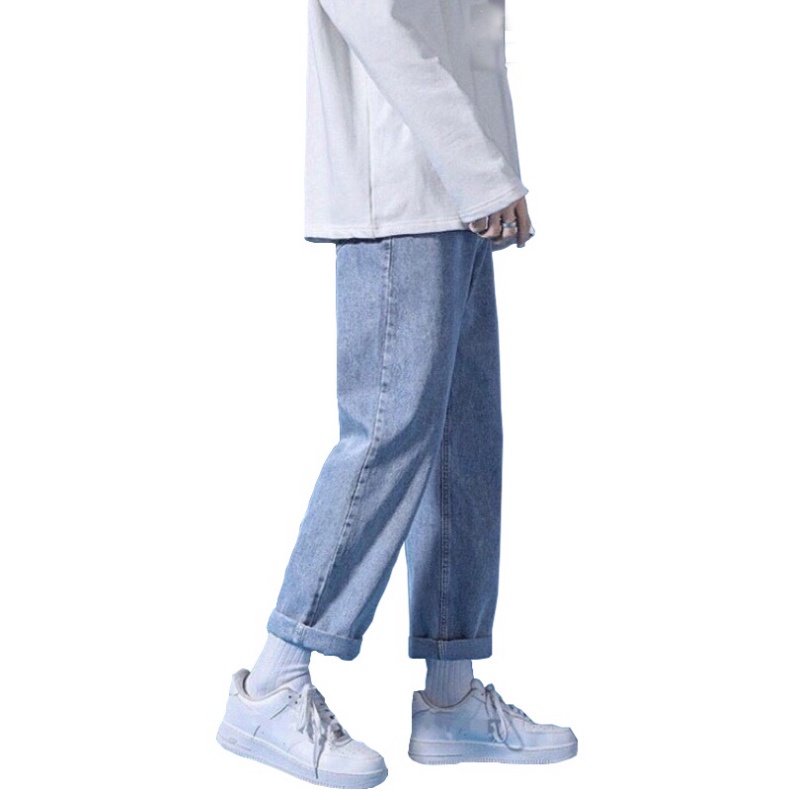 Quần Jean Nam Baggy Form Suông Rộng Thương Hiệu N&L leather - Hàng mới về