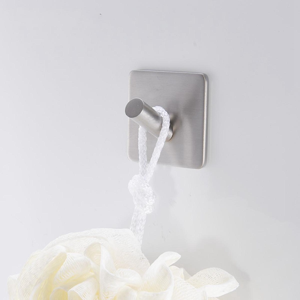 Móc Treo Đồ Dán Tường Bằng Thép Không Gỉ Chống Rỉ Sét Cho Gara Khách Sạn