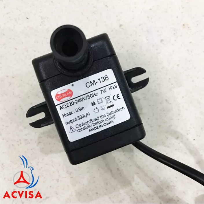 Bơm quạt làm mát 7W - GIÁ TỐT CHO THỢ