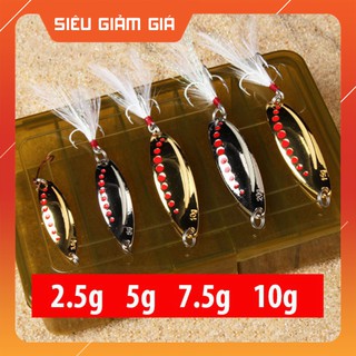 [Combo] Mồi Thìa Lượn Spoon 7,5g - 10g chuyên câu cá suối, cá mương, câu lure - ĐỒ CÂU NGỌC HẢI  [Giá rẻ]