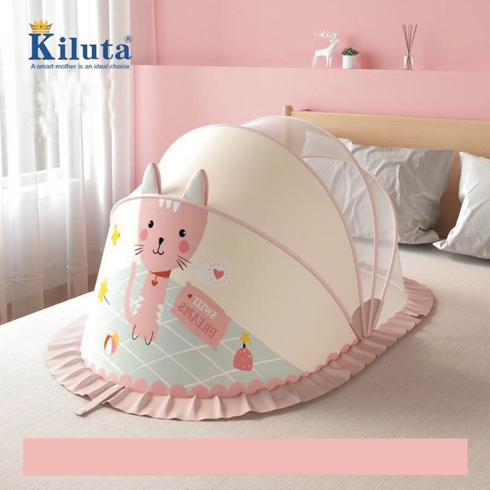 [Haobaby Shop] Mùng chụp em bé Kiluta, màn ngủ chống muỗi gấp gọn cho em bé sơ sinh