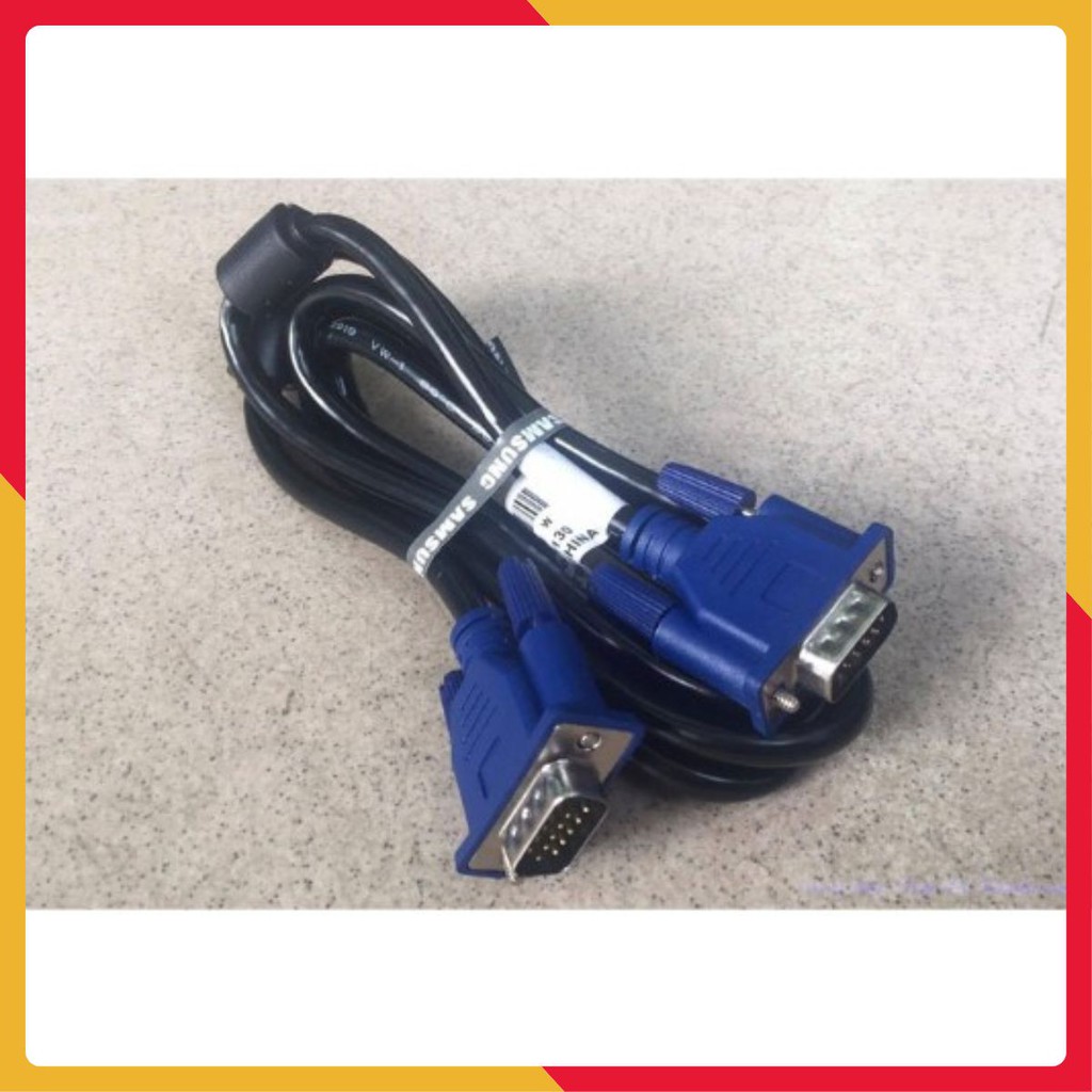Cáp tín hiệu VGA SS 1.5m đen hàng tốt