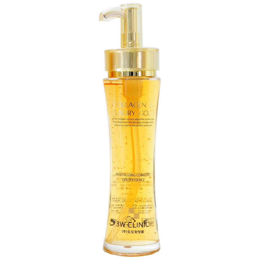 [Chính Hãng + mẫu mới 2020] Tinh chất trắng da Luxury Gold 3W CLINIC 150ml