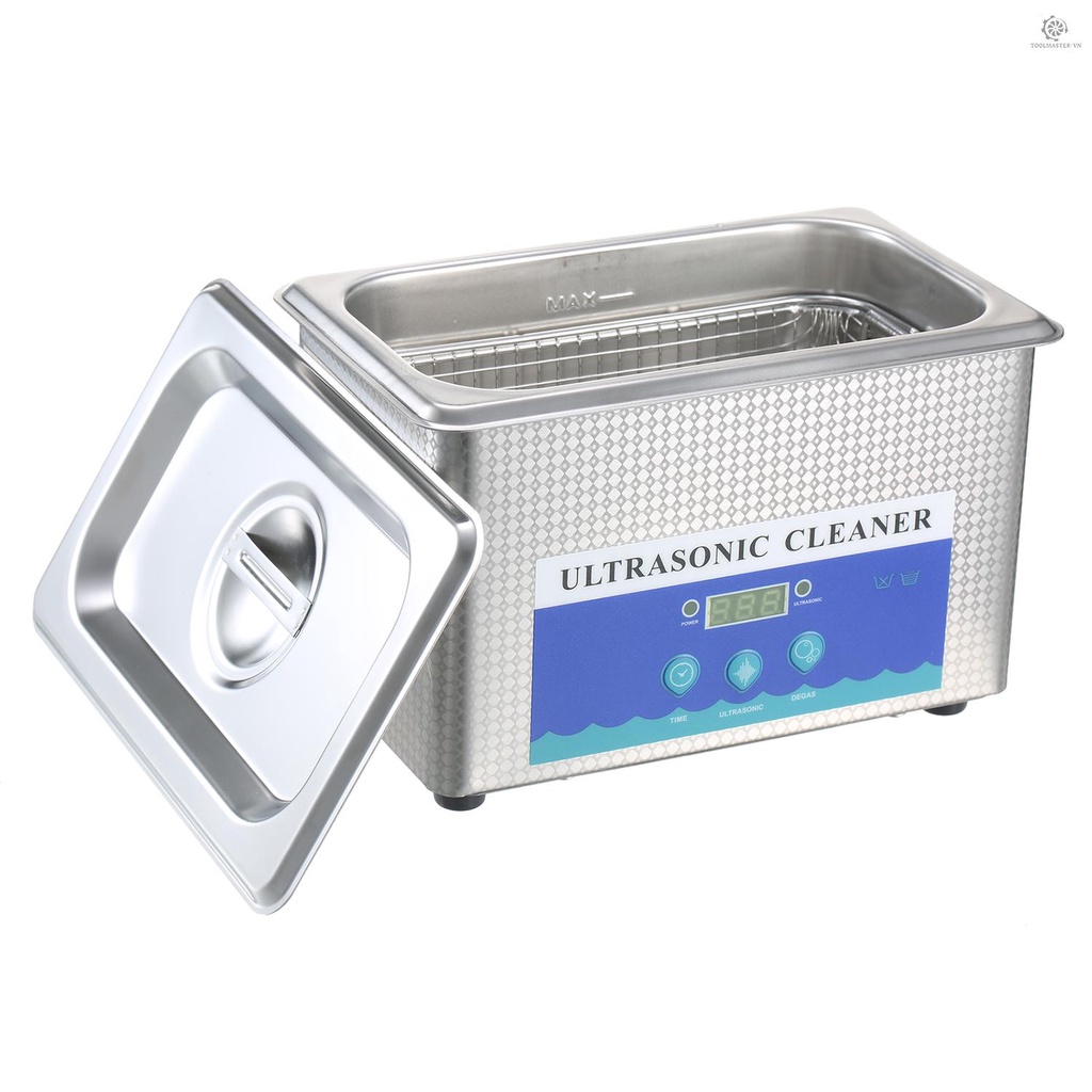 Máy Vệ Sinh Đồ Trang Sức Bằng Sóng Siêu Âm 900mL