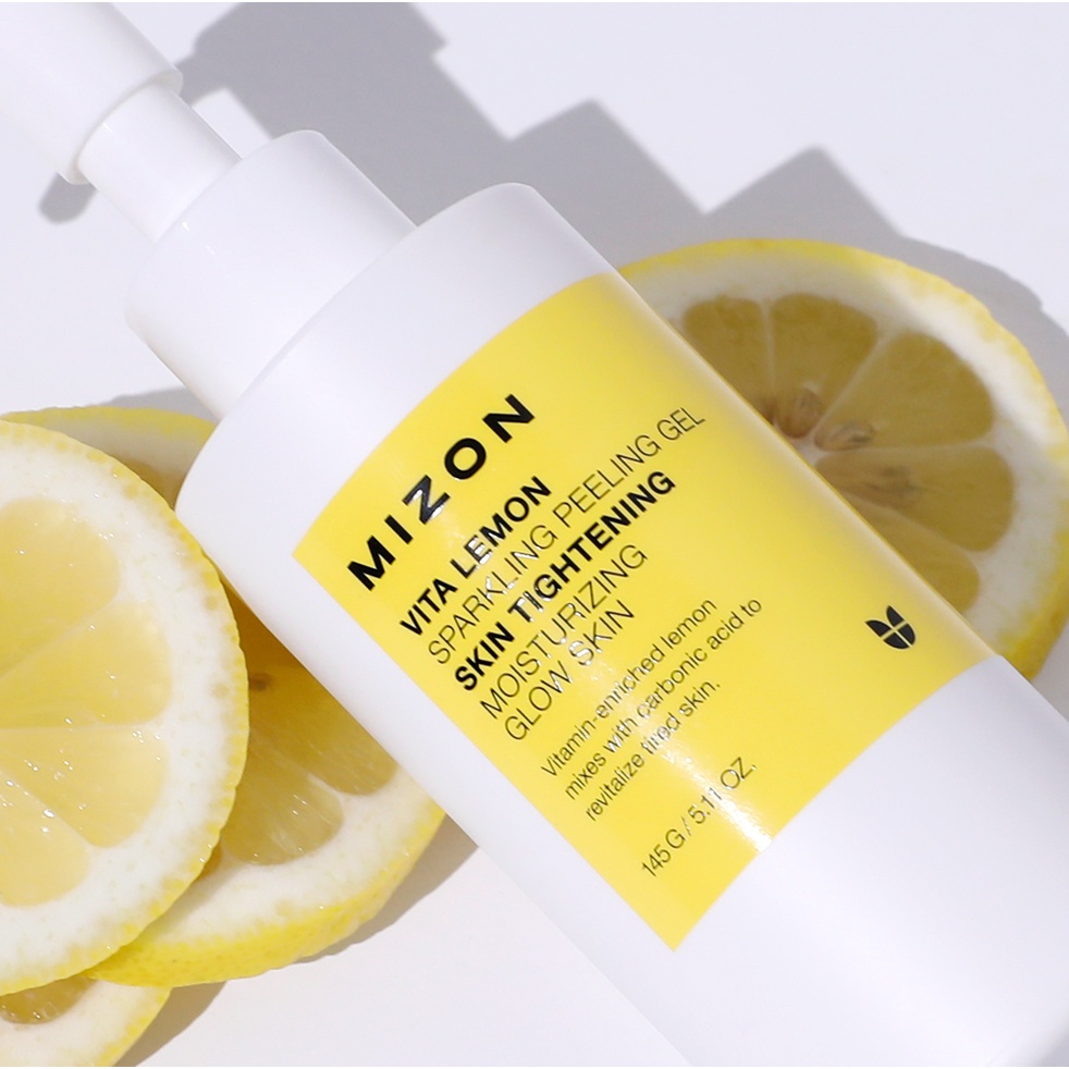 MIZON Vita Lemon Sparkling Peeling Gel 150g / Săn chắc da, sáng da