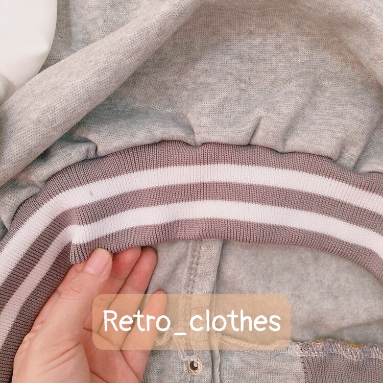 🍂 [Ảnh thật/Tự chụp] Áo Bomber Chữ M Màu Xám Nam Nữ Form Rộng Mặc Đôi | BigBuy360 - bigbuy360.vn