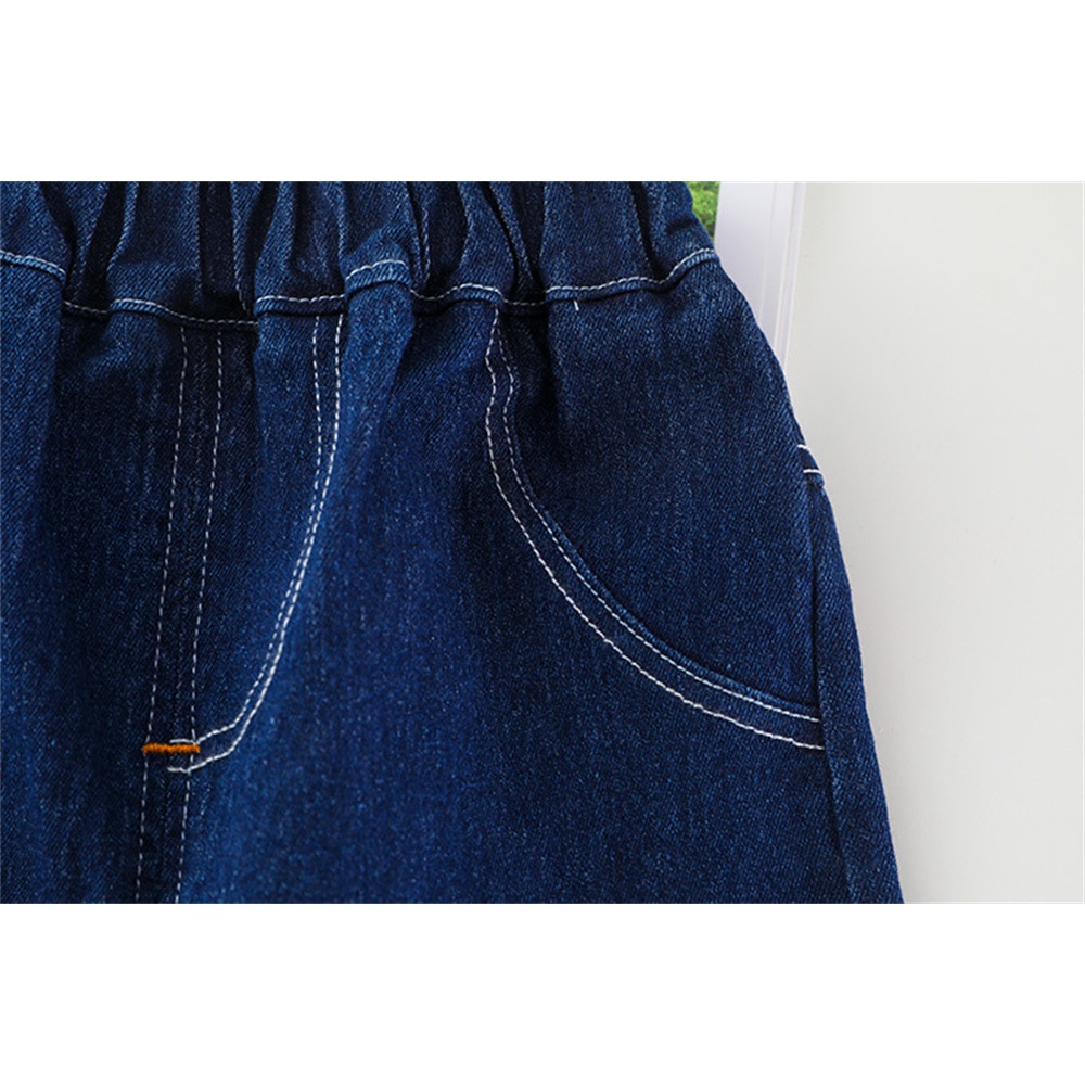 Set trang phục BEAR LEADER tay dài in họa tiết hoạt hình thời trang xuân thu cho trẻ em 6-48 tháng tuổi