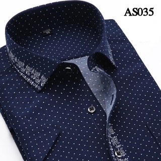 Áo sơ mi chấm bi cao cấp
