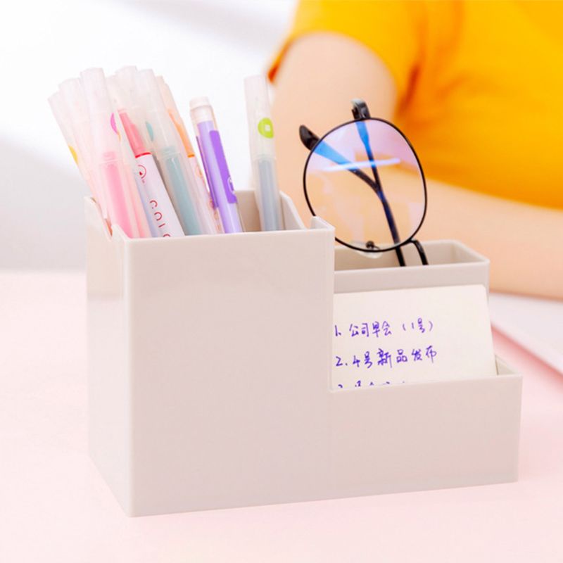 Hộp đựng bút / đồ trang điểm đa năng để bàn tiện lợi