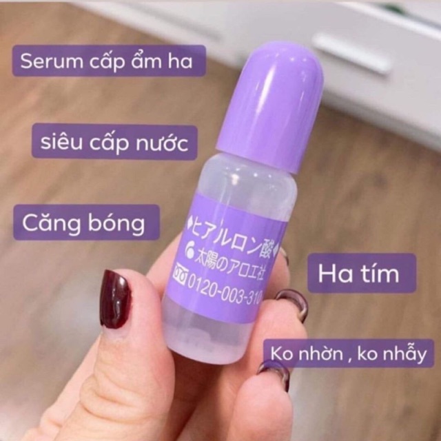 Serum HA Tím Nhật Taiyou No Aloe