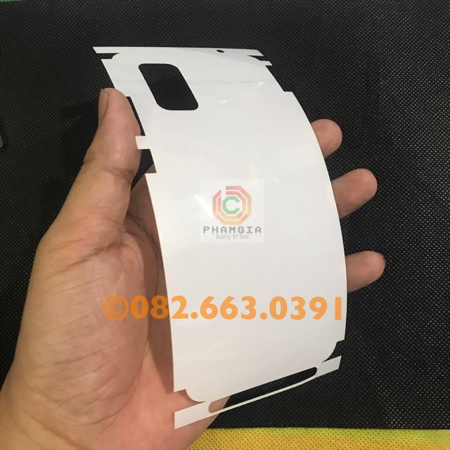 Dán PPF bóng, nhám cho Vivo V19 Neo màn hình, mặt lưng, full viền lưng siêu bảo vệ