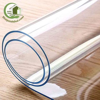 [ Dày 1,5 mm ] Tấm nhựa dẻo trong suốt - [ 50cm x khổ 1,2m ] kính nhựa làm mặt nạ, nón mũ, trang trí