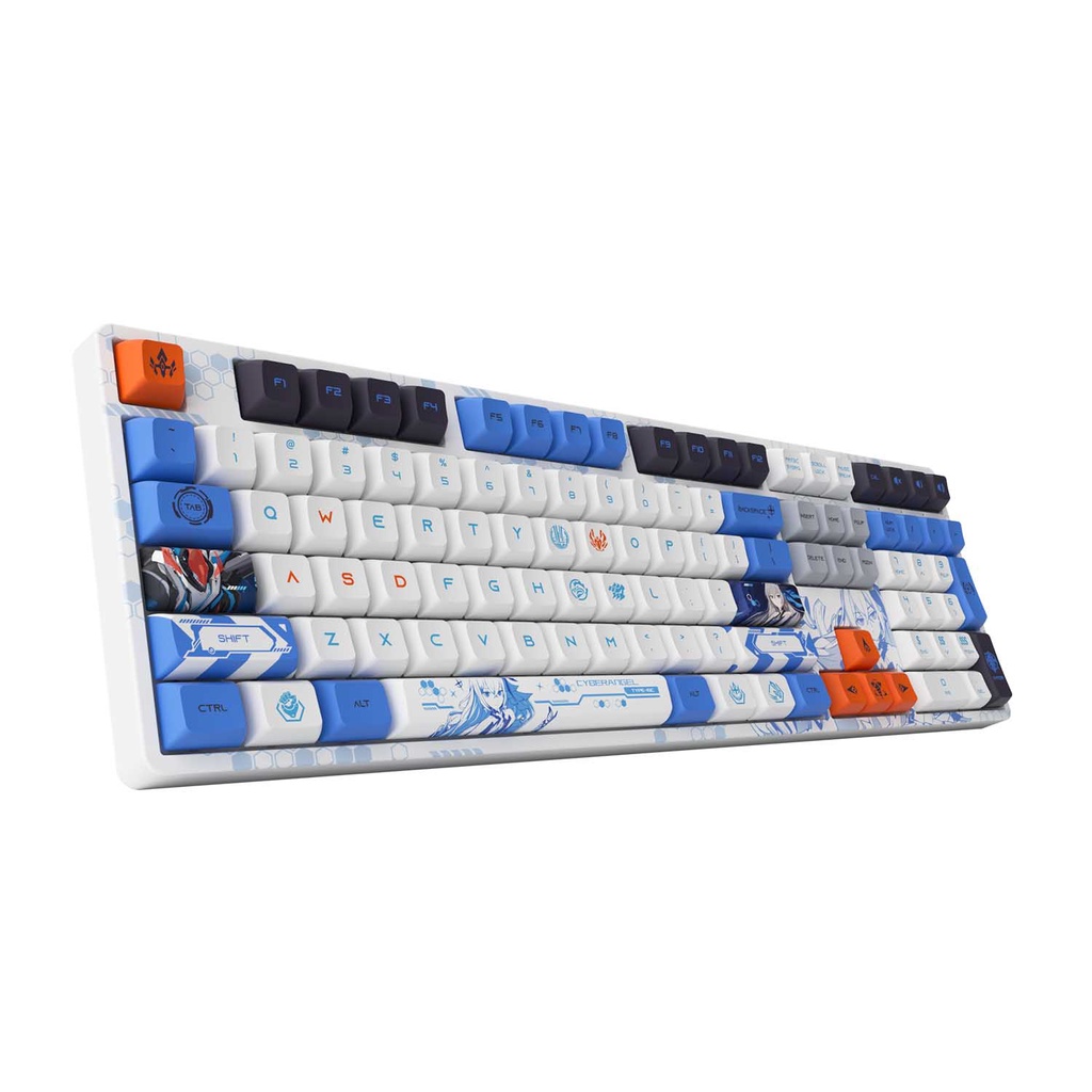 Bàn phím cơ AKKO 5108S Honkai Impact 3rd – Bronya Zaychik | Hotswap | RGB | AKKO Crystal Switch