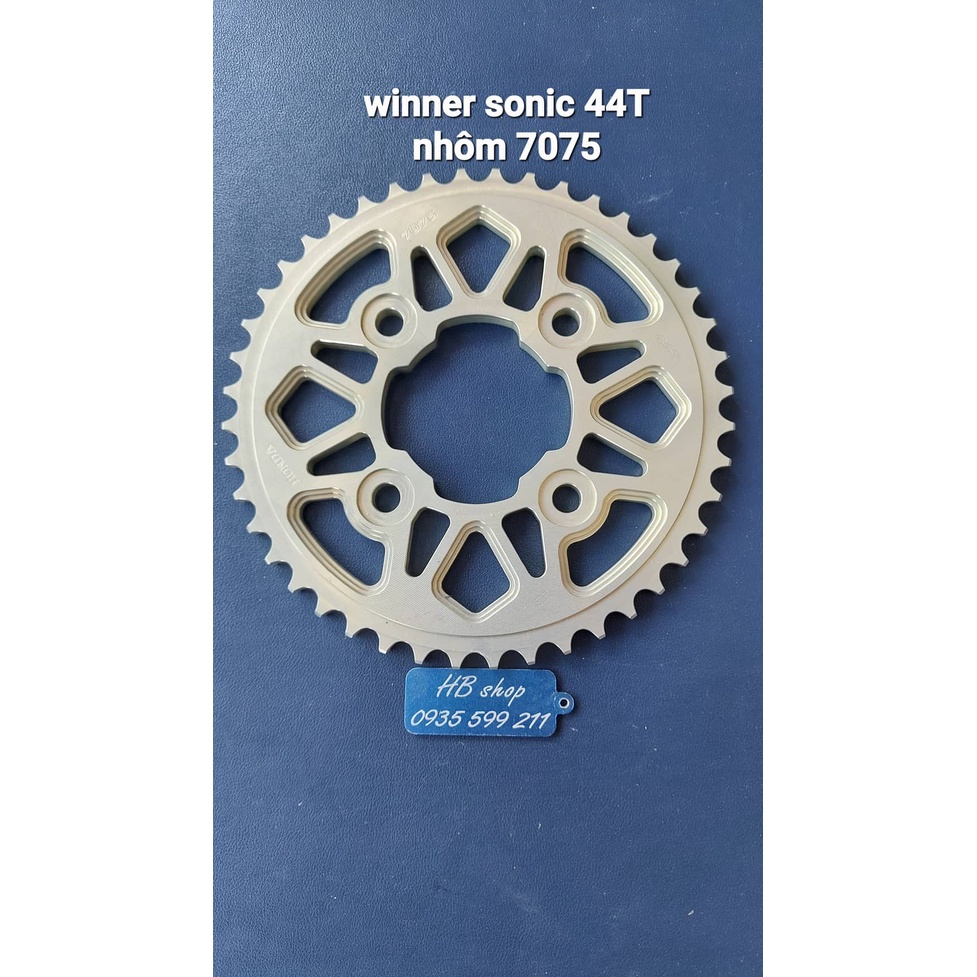 DĨA TẢI NHÔM 7075 CÁC DÒNG XE WINNER , SONIC, EXCITER 150, EXCITER 135