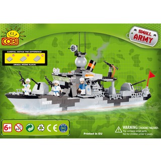 Đồ chơi lắp ráp tàu hải quân cobi - 4436
