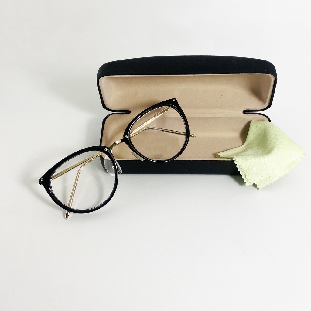 Kính giả cận nữ gọng kim loại thương hiệu Jun Secret JS90A58 tròng chống chói chống tia UV