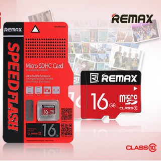 Thẻ nhớ micro sd remax 16g - class 10 - bảo hành 1 năm