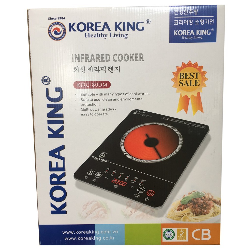 Bếp Hồng Ngoại Korea King KIRC-80DM