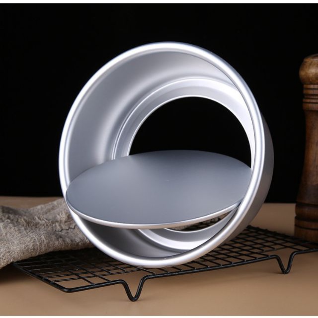 Khuôn tròn nhôm đúc đế rời 16cm/18cm/20cm