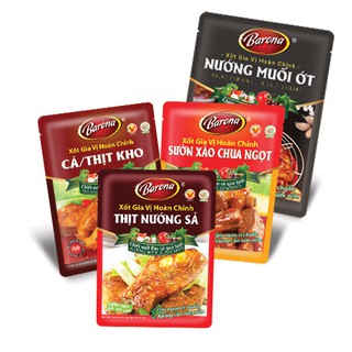 [Tặng 1 gói Gia vị Hoàn Chỉnh Nướng Muối Ớt 0đ] khi mua Combo 3 gói Gia Vị Hoàn Chỉnh Barona bất kỳ